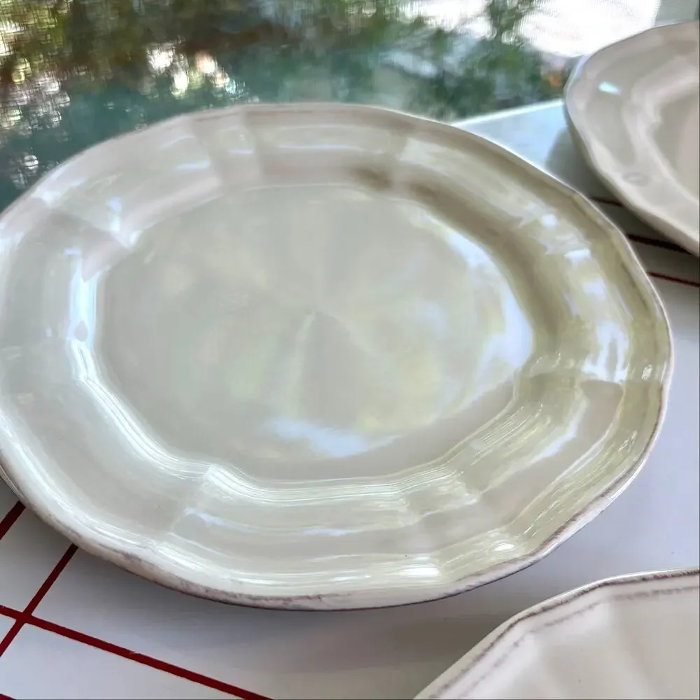 Set of 4 Toscano Cream Noble Excellence Salad Plates